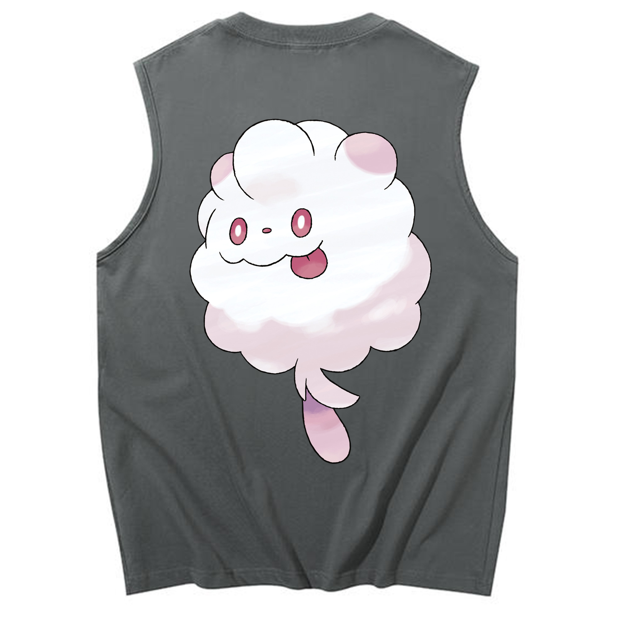 （画像用） ポケットモンスター Pokémon コットン100％タンクトップ（背面プリント）